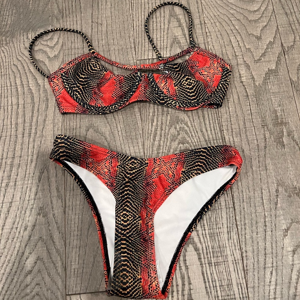 snake bikini